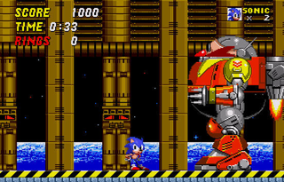 The Sega Forever version of Sonic 2.